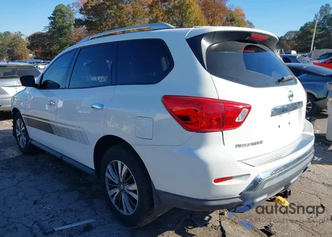 2017 Nissan Pathfinder S from USA, damaged, VIN 5N1DR2MM9HC620898